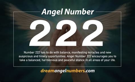 ANGEL NUMBER 222 SPIRITUAL MEANING & SYMBOLISM