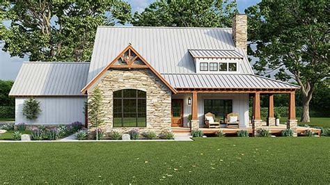 Plan Rustic Style Mountain House Plan With Unique Wrap Ar