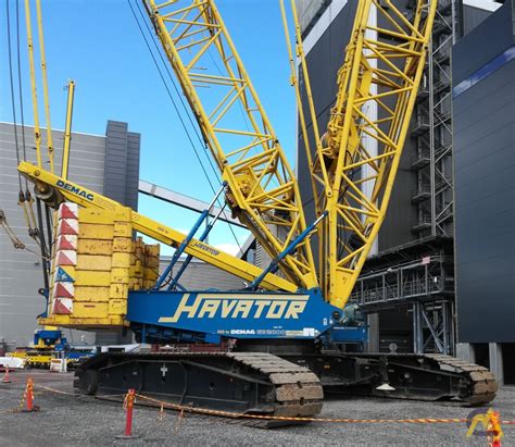 Demag CC 2800 600 Ton Lattice Boom Crawler Crane For Sale Material