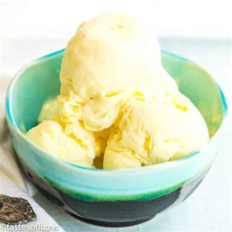 Vanilla Frozen Custard Recipe {easy Small Batch Homemade Ice Cream}