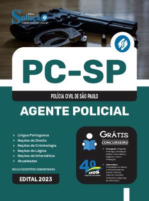 Apostila Pc Sp Agente Policial Trilha Do Concurseiro