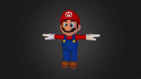 Mario 3d Model By Sparky 71ab1e2 Sketchfab