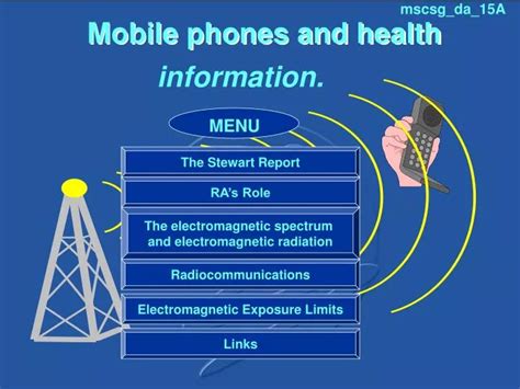 Ppt Mobile Phones And Health Powerpoint Presentation Free Download