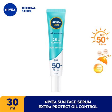 Jual Nivea Sun Face Protection Serum Spf Pa Oil Control Ml