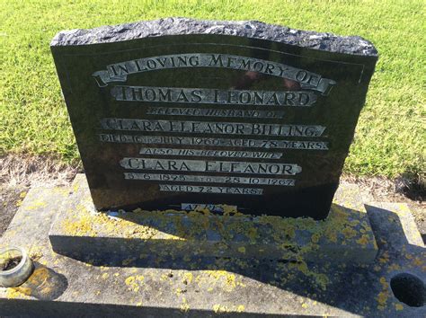 Thomas Leonard Billing (1881-1960) - Find a Grave Memorial