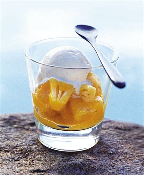 Iced Pineapple And Mango Slush Recipe Delicious Magazine