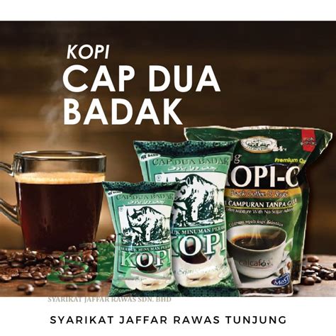 Kopi Cap Dua Badak L Pek Baru Shopee Malaysia