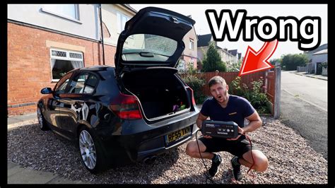 HOW TO CHARGE YOUR BMW BATTERY CORRECTLY YouTube