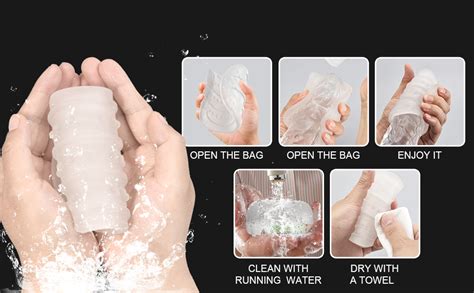 Amazon Pocket Pussy Male Masturbators Adult Sex Toys Realistic Textured Man Masturbation