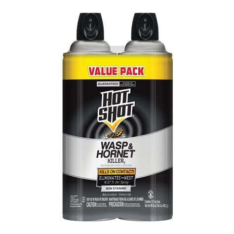 Hot Shot Wasp Hornet Killer Ounces Pack Aerosol Spray Walmart Inventory Checker