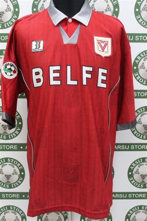 Maglia VICENZA MAZZOCCO Match Worn Away 1998 99 Arsij Store Vendita