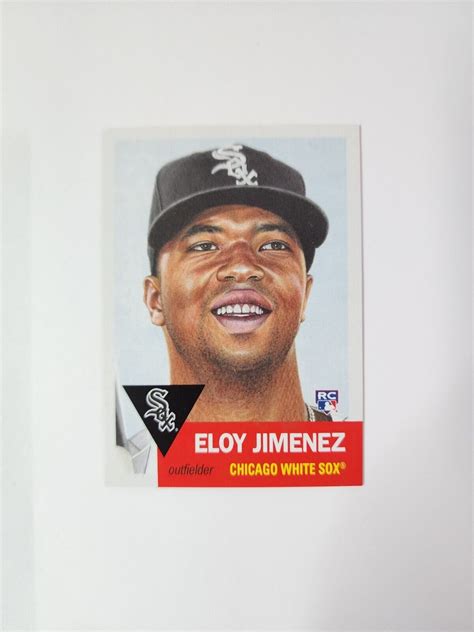 Topps Archives Living RC Eloy Jimenez 167 Rookie Of Chicago White