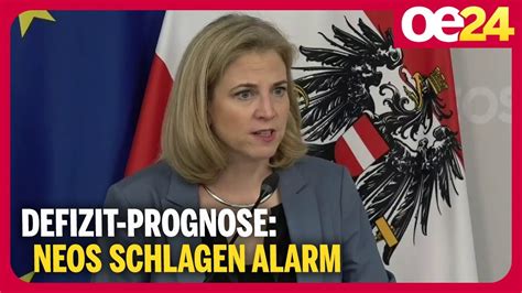 Defizit Prognose NEOS Schlagen Alarm YouTube