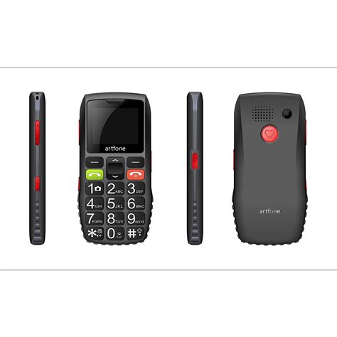 Artfone C1 Big Button Mobile Phone for Elderly, Unlocked Senior Mobile ...