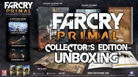 Far Cry Primal Collector S Edition Unboxing Hd Youtube