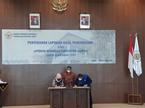 Alhamdulillah Kabupaten Bungo Raih Kembali Opini Wtp Dari Bpk Ri