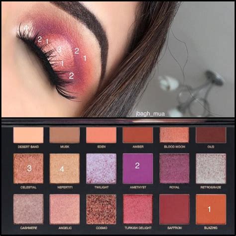 Huda Beauty Desert Dusk Eyeshadow Palette Swatches Deals Aria