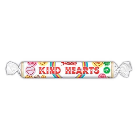 Swizzels Kind Hearts Love Heart Candy 39g Roll Lolliesnstuff