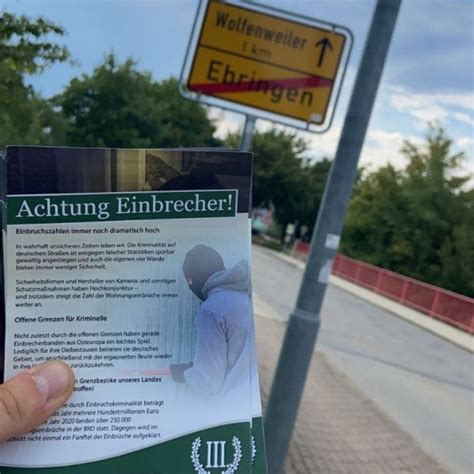 Achtung Einbrecher In Schallstadt Wolfenweiler Breisgau