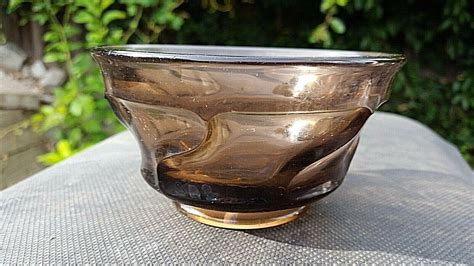 Brown Fostoria Jamestown Small Fruit Dessert Bowl Ebay