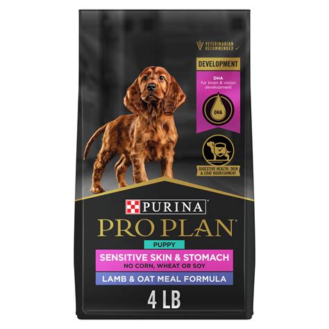 Purina Pro Plan Sensitive Skin & Stomach Formula Lamb & Oat Meal Dry ...