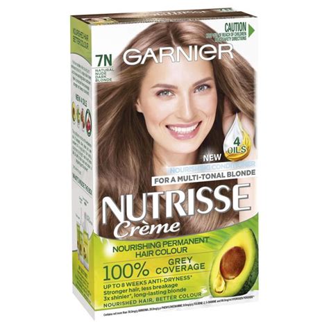 Elryan Garnier Nutrisse Colors Hair Color Cream N Nude Dark Blonde