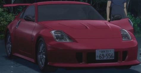 Did anyone else notice that the 350z from initial d fifth stage has 69 ...