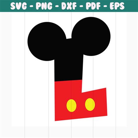 Micky font svg free, l svg, disney font svg, instant downloa - Inspire ...