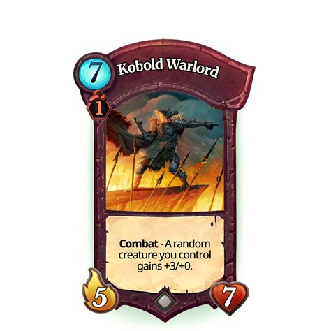 Kobold Warlord - Official Faeria Wiki