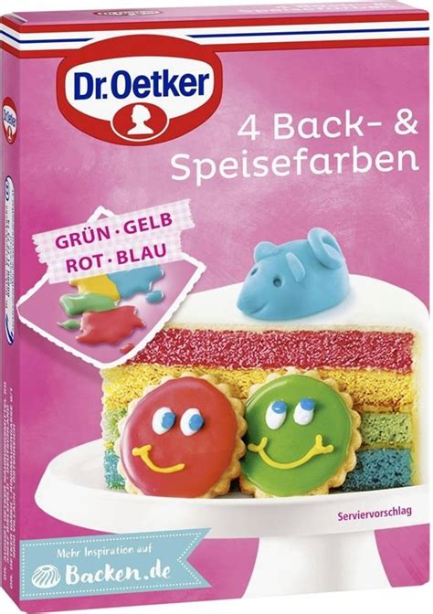 Dr Oetker Back Und Speisefarben G Piccantino Onlineshop Deutschland