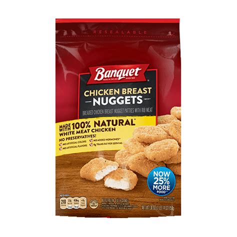 Chicken Breast Nugget (Bag) | Banquet