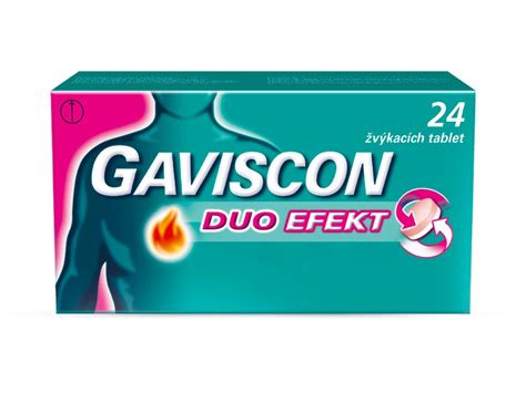 Lék Gaviscon příbalový leták, účinná látka, složení | SrovnejLeky.cz