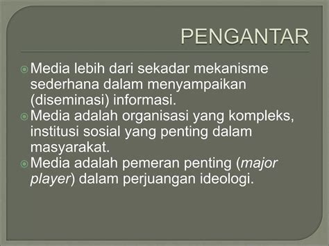 13 Teori Kritis Media Ppt