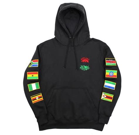 BHM FLAG HOODIE (BLACK) | Pacsun outfits, Black hoodie, Hoodies