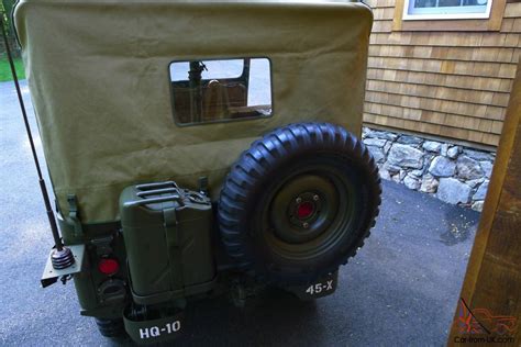 1951 Willys M38 Military Jeep Fully Restored