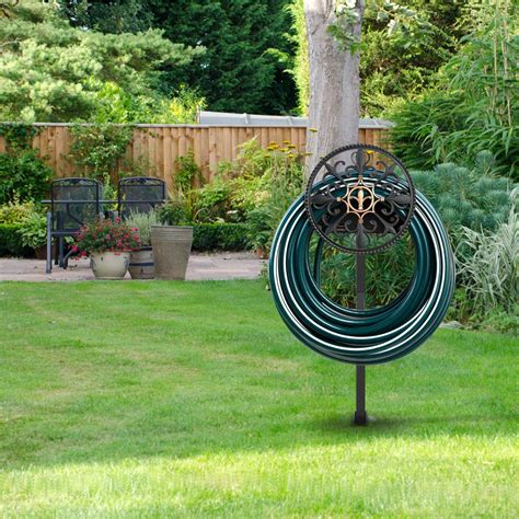 GOFORWILD Garden Hose Holder Decorative Hose Butler Sturdy Water Hose