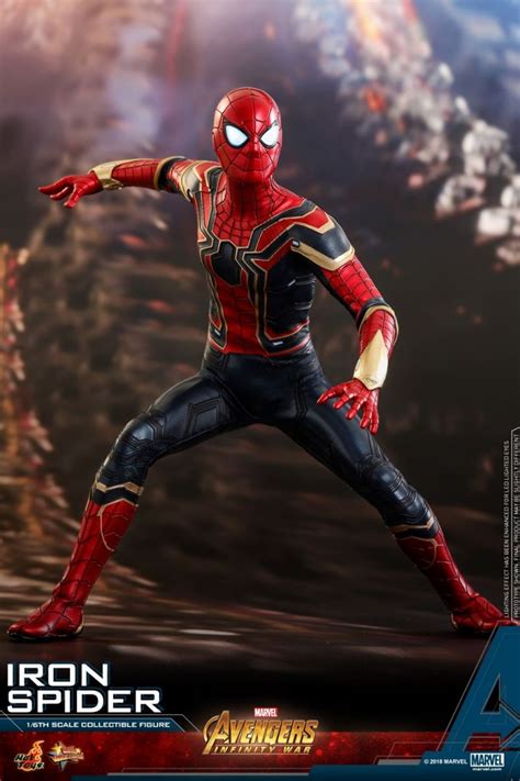 Hot Toys Iron Spider Spiderman Avengers Infinity War MMS