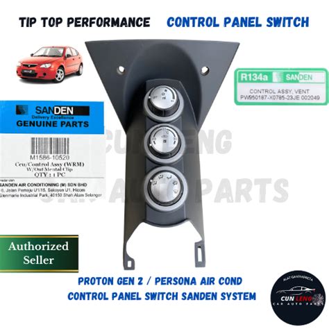 Sanden Proton Gen Persona Air Cond Switch Control Panel