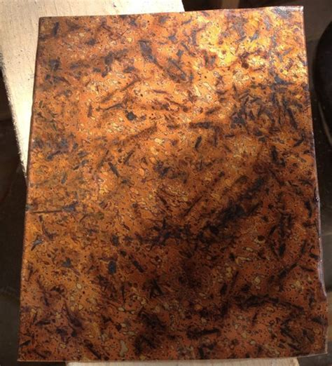 Copper sheet, distressed/hammered copper