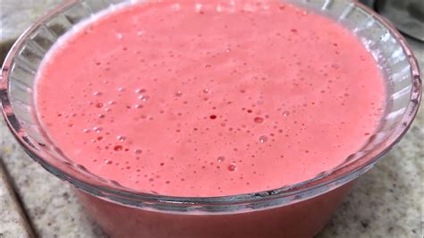 MOUSSE DE MORANGO FEITO TANG SUPER LEVE E CREMOSO RECEITAS