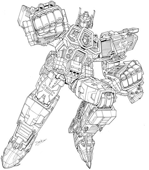 Free Transformers Coloring Page To Color Transformers Coloring Pages