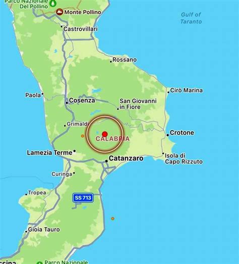 Terremoto In Calabria Epicentro In Sila Scossa Magnitudo 3 2 A