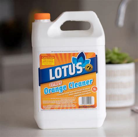 Gilmac - Your Hospitality Supplies. Citrus Orange Cleaner (Spray & Wipe) 5L