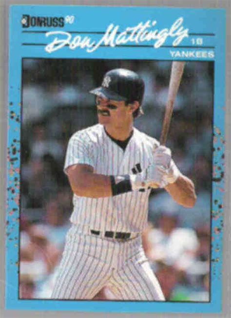 Don Mattingly Donruss Best Yankees