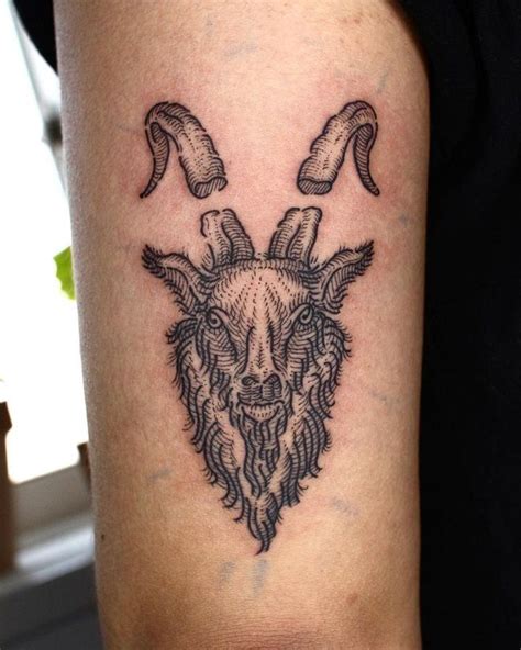 Amazing Goat Tattoos With Meaning Body Art Guru