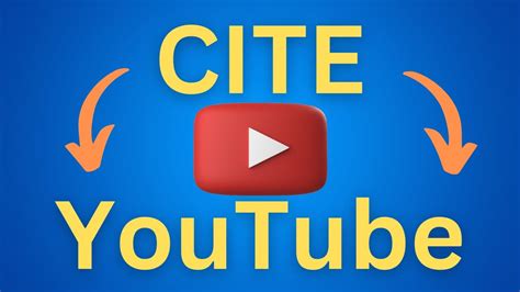 How To Cite Youtube In Mla Youtube