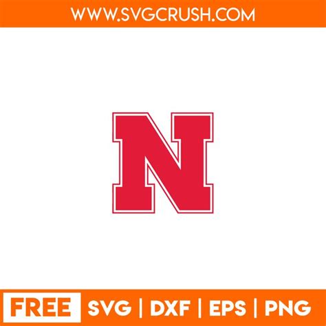 Free NEBRASKA CORN HUSKERS SVG Cut Files DXF PNG EPS Format