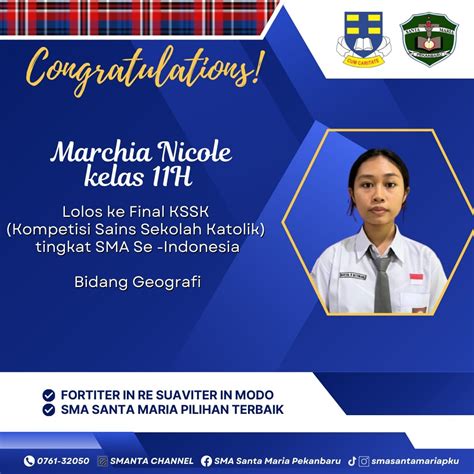 selamat  marchia kelas xi   berhasil masuk final kompetisi