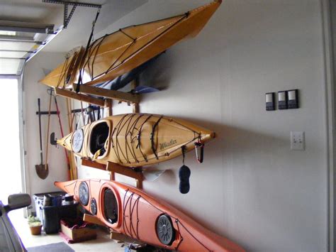 Diy Kayak Rack For Garage Wall Diy