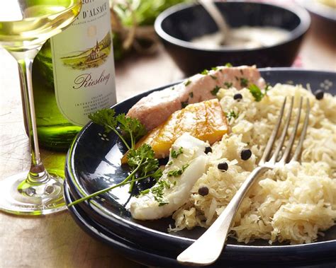 Choucroute De Poissons Alsacienne Vins D Alsace